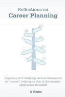 Reflections on Career Planning 0557314283 Book Cover