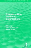 Towards a New Theory of Organizations 1138237310 Book Cover