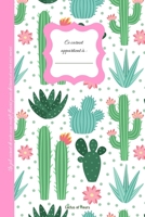 Cactus et Fleurs: Joli carnet de note petit format pour le dessin ou l'écriture | intérieur : pages blanches (French Edition) 1675106770 Book Cover