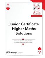 Junior Certificate Higher Maths Solutions: 2018/2019 1792836686 Book Cover