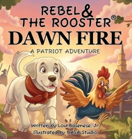 Rebel & The Rooster - Dawn Fire : The Shot Heard Around the World 1969377496 Book Cover