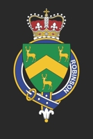 Robinson: Robinson Coat of Arms and Family Crest Notebook Journal (6 x 9 - 100 pages) 1676870709 Book Cover