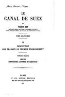 Le Canal de Suez - Tome IV 1523835761 Book Cover