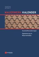 Mauerwerk-Kalender 2021 (Mauerwerk–Kalender (VCH) *) (German Edition) 3433032939 Book Cover