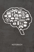 NOTIZBUCH A5 Dotted: Otaku Notizheft GEPUNKTET 120 Seiten - Gamer Gedanken Notizblock Gamergeschenk Skizzenbuch - Games Geschenk f�r Gamer Nerd Geek 1710330910 Book Cover