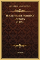 The Australian Journal Of Dentistry 1164582607 Book Cover