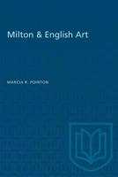 Milton & English Art 1487581238 Book Cover