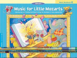 Alfred's Music for Little Mozarts, Music Workbook 3 (Music for Little Mozarts) 0739006436 Book Cover