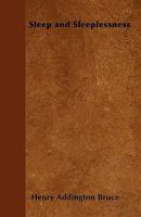 Sleep and Sleeplessness 0766105849 Book Cover
