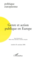 Genre et action publique en Europe (Politique Européenne) (French Edition) 2296019161 Book Cover