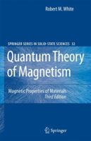 Quantum Theory of Magnetism 0387114629 Book Cover