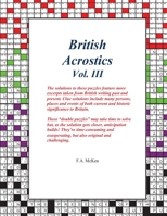 British Acrostics Vol. III 1071134736 Book Cover