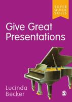 Give Great Presentations 152970118X Book Cover