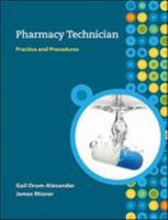 Pharmacy Technician by Ronni Dudley 0073520721 Book Cover