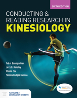 Conducting and Reading Research in Kinesiology 1284157539 Book Cover