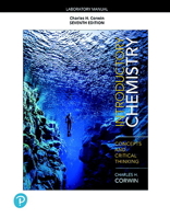 Laboratory Manual for Introductory Chemistry: Concepts and Critical Thinking 0134720148 Book Cover