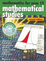 Mathematical Studies (South Australia Series) 1876543582 Book Cover