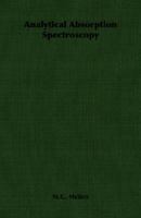 Analytical Absorption Spectroscopy 1379242169 Book Cover