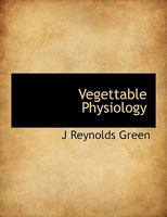 Vegettable Physiology 1010084445 Book Cover