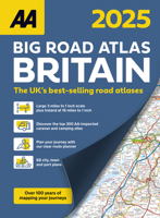 AA Big Road Atlas Britain 2025 Paperback 0749583940 Book Cover