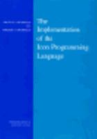 Implementation of the Icon Programming Language (Princeton Series in Computer Science) 0691084319 Book Cover