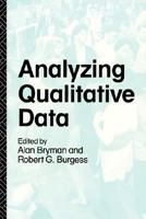 Analyzing Qualitative Data B008XZWIUY Book Cover