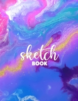 Sketchbook for Drawing: 120 Pages of 8.5x11 Blank Paper for Drawing, Sketching and Creative Doodling. Personalized Artist Notebook and Sketchbook Journal 1673548547 Book Cover