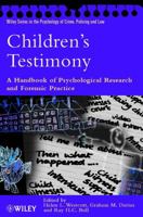 Children's Testimony: A Handbook of Psychological Research and Forensic Practice 0471491721 Book Cover