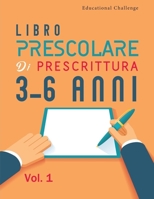 Libro Prescolare di Prescrittura 3-6 anni: Prime parole in Inglese; "Edizione Illustrata" Traccia, Leggi, Scrivi Lettere e Numeri in Modo Facile e Div B08QDY49RT Book Cover