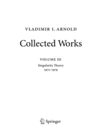 Vladimir Arnold - Collected Works: Singularity Theory 1972-1979 3662570173 Book Cover