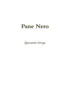 Pane Nero 0244308527 Book Cover