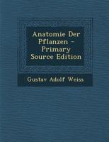 Anatomie Der Pflanzen 1020970324 Book Cover