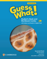 Guess What! American English Level 2B Combo Student's Book and Workbook with Student's Digital Pack Updated 1009798782 Book Cover