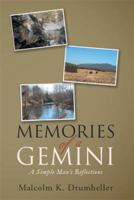 Memories of a Gemini: A Simple Man's Reflections 1456861905 Book Cover
