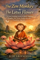 The Zen Monkey & The Lotus Flower: 52 Soul-Soothing Stories to Silence Negative Thoughts, Melt Stress, Awaken Joy, and Transform Your Life B0GQNYL765 Book Cover