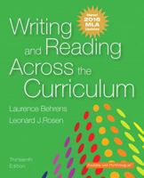 Writing and Reading Across the Curriculum 0321023978 Book Cover