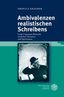 Ambivalenzen Realistischen Schreibens: Luigi Capuanas Romane Zwischen Verismus Und Spiritismus (German Edition) 3825396002 Book Cover