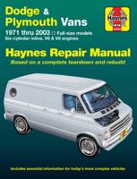 Haynes Dodge & Plymouth Vans 1971-2003 (Haynes Manuals) 1563925044 Book Cover