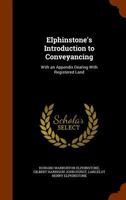Elphinstone's Introduction to Conveyancing 1021975087 Book Cover
