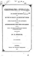 Chrestomathia Juvenaliana 1530991579 Book Cover