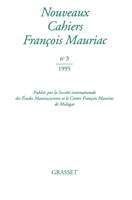 Nouveaux cahiers François Mauriac n°03 (Littérature Française) 2246515416 Book Cover