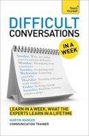 Difficult Conversations At Work in a Week 1471801667 Book Cover