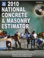 2010 National Concrete & Masonry Estimator 1572182245 Book Cover