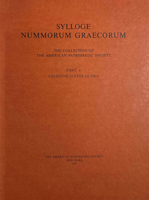 Sylloge Nummorum Graecorum: The Collection of the American Numismatic Society, Part 6: Palestine-South Arabia 0897221877 Book Cover