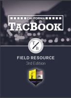 TacBook California Edition 0692894705 Book Cover