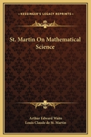 St. Martin on Mathematical Science 142530883X Book Cover