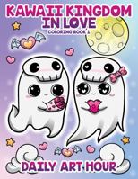 Kawaii Kingdom In Love Coloring Book 1: Cute Adorable Pastel Goth Coloring Pages for Kids and Adults 1959518186 Book Cover