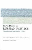 Readings in Russian Poetics: Formalist and Structuralist Views 0930042255 Book Cover