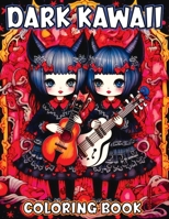 Dark Kawaii Coloring Book for Adults: Horror of the Spooky Cute Chibi Nightmare - A Goth's Creepy Color Me Adventure 8396864632 Book Cover