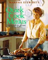 Martha Stewart's Quick Cook 0517570645 Book Cover